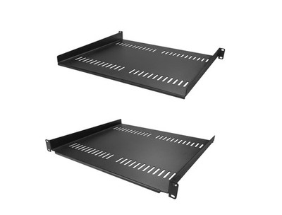 StarTech CABSHELF116V2PK 1U Rack Shelf 16'' Deep Vented 2-Pack
