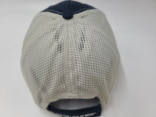 Samuel Adams Mesh Trucker Adjustable Hat Cap Beer Casual Baseball Men Women Blue - Picture 8 of 11