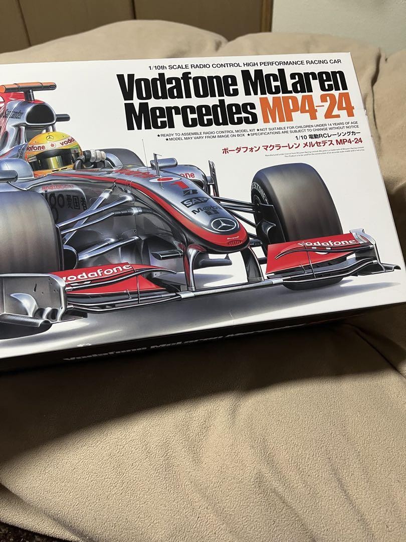 ホビーラジコン Tamiya 1/10 Vodafone McLaren MP4-24 タミヤ 電動RCカーシリーズ 1/10RC ボーダフォン マクラーレン
