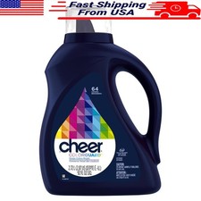 Liquid Laundry Detergent Color Safe Formula Fresh Scent 64 Loads 92 fl oz New