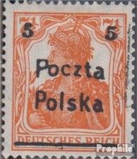 Timbres Pologne 1919 Mi 131 avec charnière 1919 posnanie