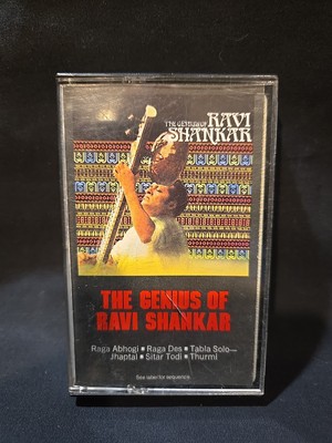 The Genius Of Ravi Shankar (Cassette Tape) Columbia Records PCT-9560 Sitar