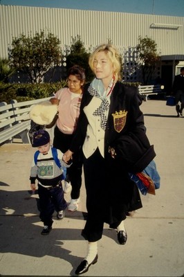 Dia Tatum O'Neal 1990 Slide 35mm T42-28-1-2