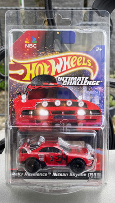 Hot Wheels Rally Resilience Nissan Skyline (R33) Ultimate Challenge RLC OVP Neu