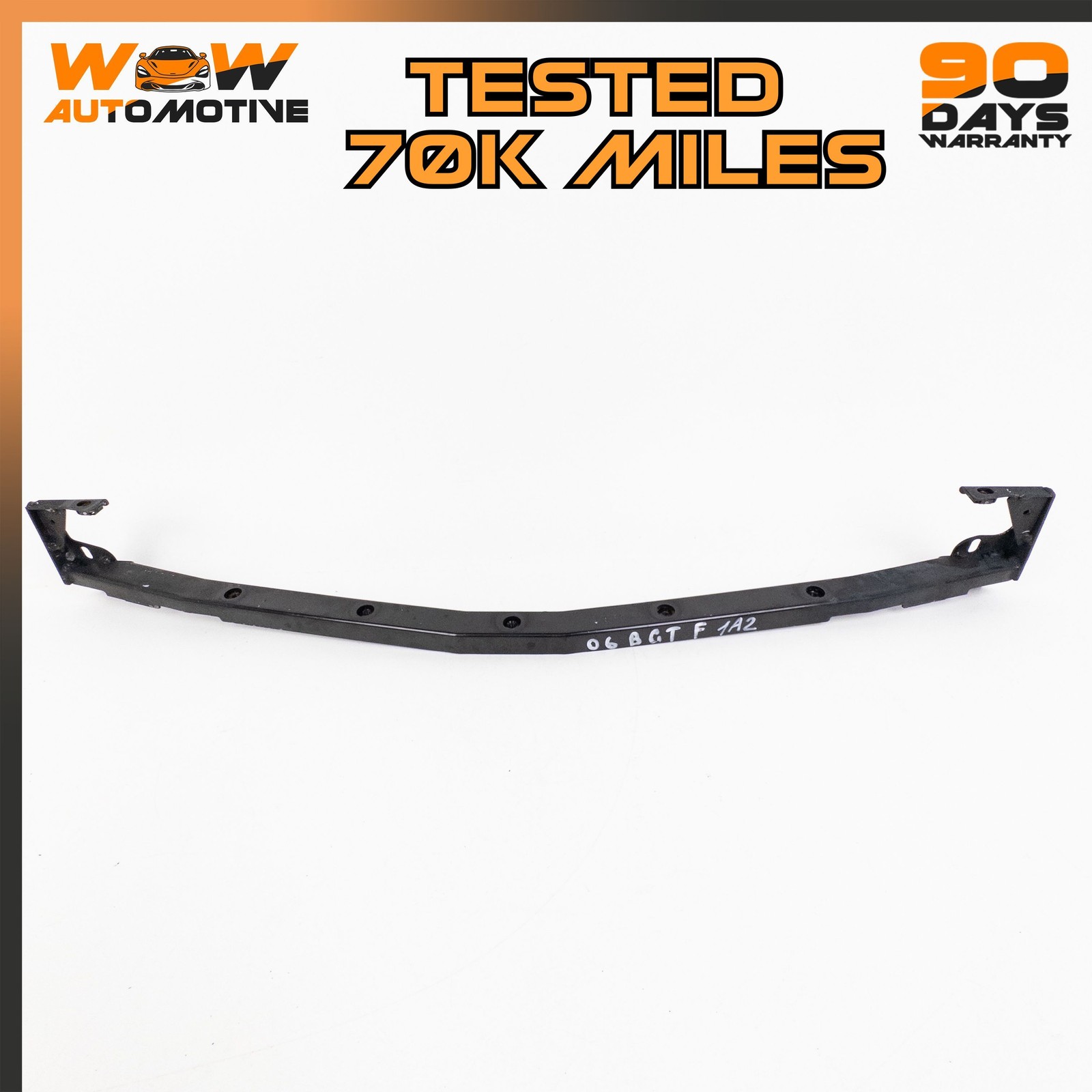 04-13 BENTLEY CONTINENTAL GT FLYING SPUR FRONT CENTER BUMPER SUPPORT BRACKE OEM