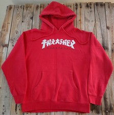 2000's Thrasher magazine Japanese Godzilla hoodie men's size Large