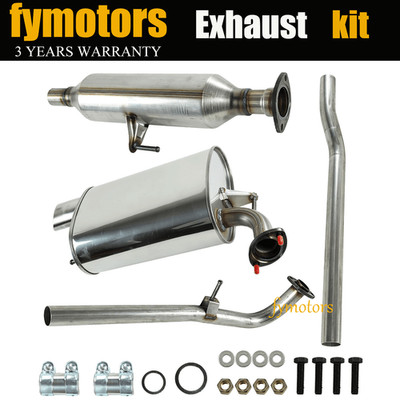 Resonator Rear Muffler Exhaust System Kit for Toyota Camry 2007 2008 2009-2011
