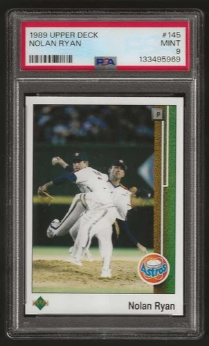 1989 Upper Deck - Nolan Ryan #145 PSA 9 (MINT) Houston Astros HOF