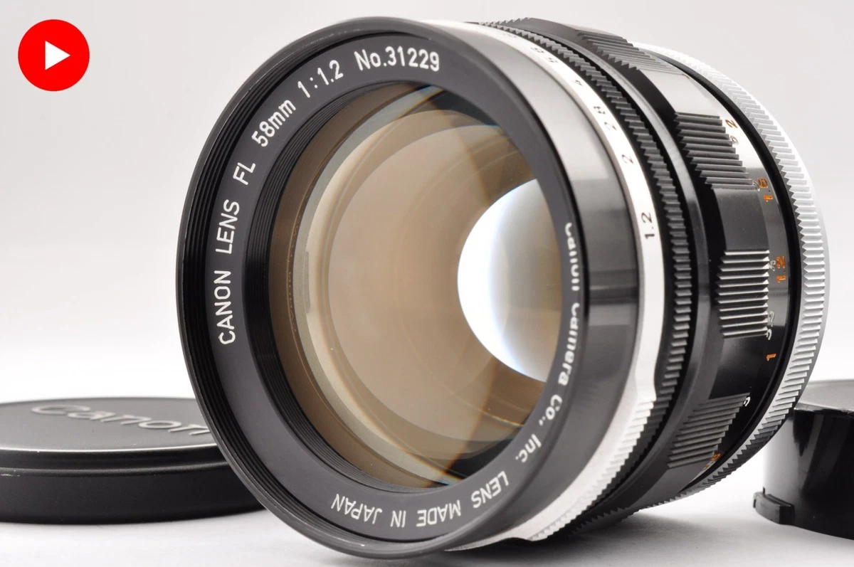 Canon FL f/1.2 Camera Lenses 58mm Focal for sale | eBay