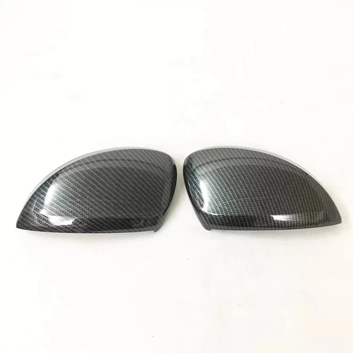 For Volkswagen Tiguan 2017-2020 Carbon Fiber Side Rearview Mirror Cover Trim - Picture 8 of 9