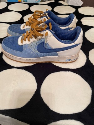 Size 11.5 - Nike Air Force 1 Premium \'07 Blue - 315180-441 Size 11.5 - Nike Air Force 1 Premium  main image 4