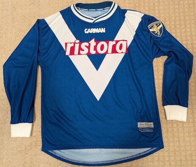 Men's Roberto Baggio 2000-2001 Brescia Garman Blue Home