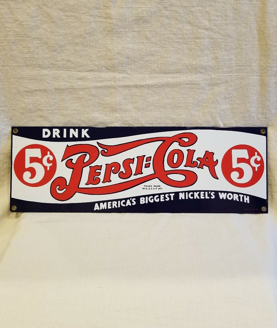 Vintage 5 Cent Pepsi: Cola America's Biggest Nickel's Worth