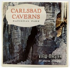 View Master A376, Carlsbad Caverns, National Park, NM, 3 Reel Set