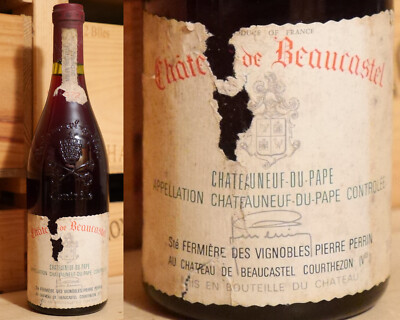 1972er Chateau de Beaucastel - Chateauneuf du Pape - Rhone !!!!!!
