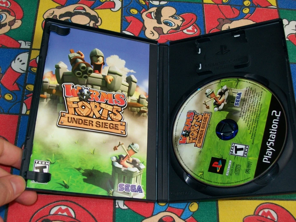 Worms Forts: Under Siege (Sony PlayStation 2) PS2 CIB Complete - Strategy Game - Image 3 of 3