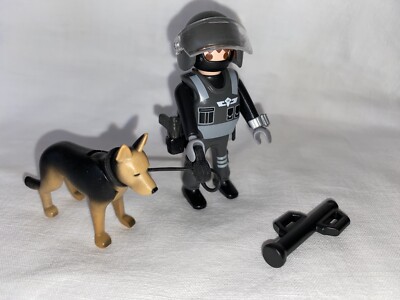Playmobil Special Plus 5369 Policier RAID Chien Policier – Rare OVP Militaire Playmobil Playmobil Special Plus 5369 Policier RAID Chien Policier – Rare OVP Militaire Playmobil