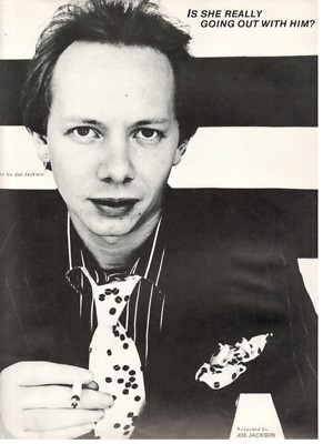 JOE JACKSON IS SHE REALLY GOING OUT WITH HIM? SHEET MUSIC-PIANO/VOCAL/GUITAR-NEW