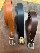 Leather Belt 3 Colour Width 25cm  007 