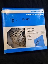 Shimano Deore CS-M4100 10-Speed 11-42T Cassette - Silver