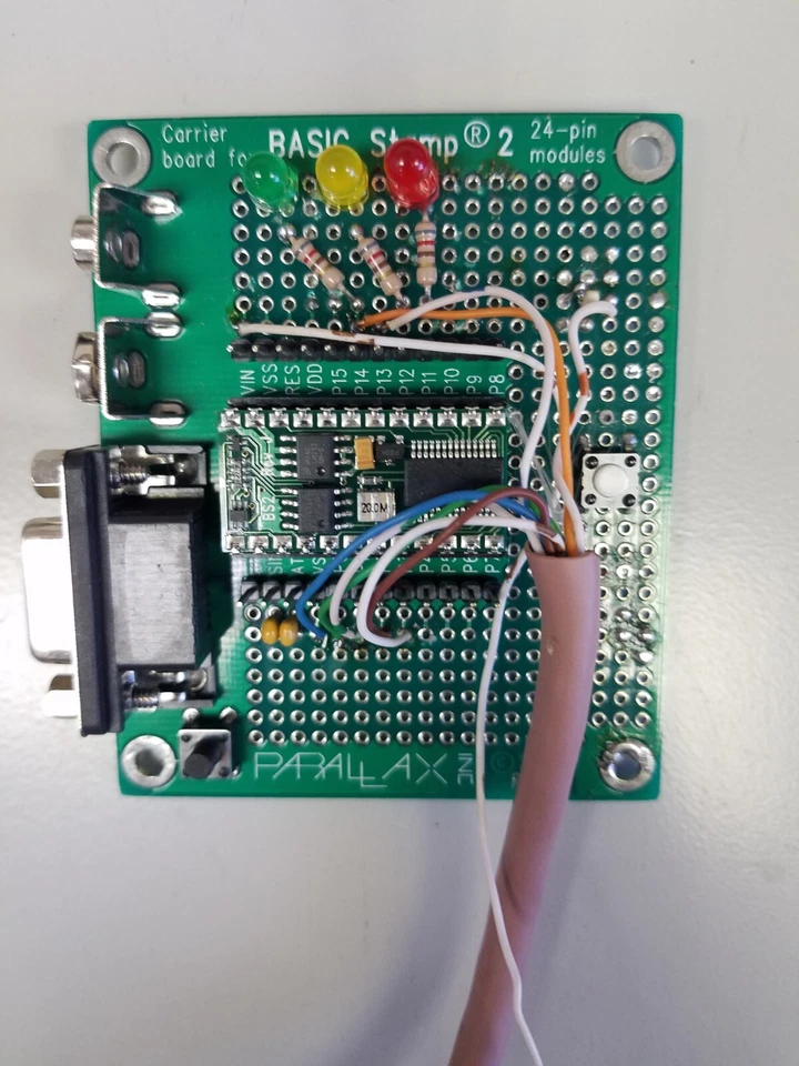 Parallax Base Stamp with BS2 Micro Computer Installed (Lot of 4) - Image 2 of 2