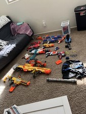 nerf gun lot used guns