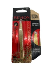 Revlon 42014 Gold Series Slant Tip Tweezers NEW OLD STOCK