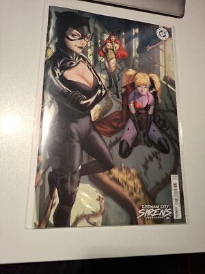 US DC GOTHAM CITY SIRENS UNCOVERED #1 COVER VARIANT BY EJIKURE