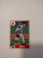 2017 Topps - 1987 Design #87-14 Henry Owens (PWE)