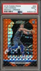 2018 Panini Orange Mosaic Prizm #68 Luka Doncic Mavericks RC Rookie 46/99 PSA 9