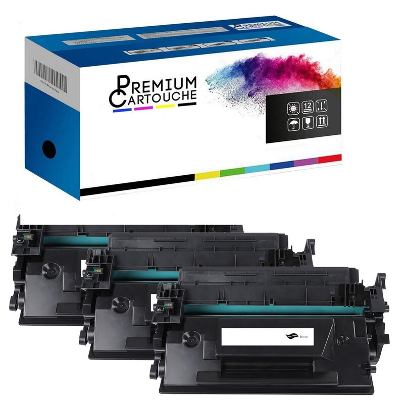 Cartouche CF289A 89A compatible noir x3 pour éviter les pannes de toner