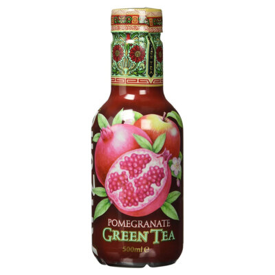 AriZona Pomegranate Green Tea mit natürlichen Aromen Inhalt 500ml