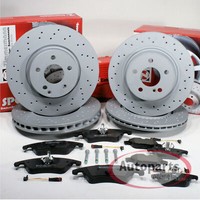Zimmermann Sport Bremsen Set Ø 380 Mm + Ø 330 Mm Vorne Hinten FüR Audi A8 [D4]
