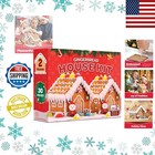 Complete Gingerbread House Decorating Kit - 2 Houses & 30 Edible Decorations