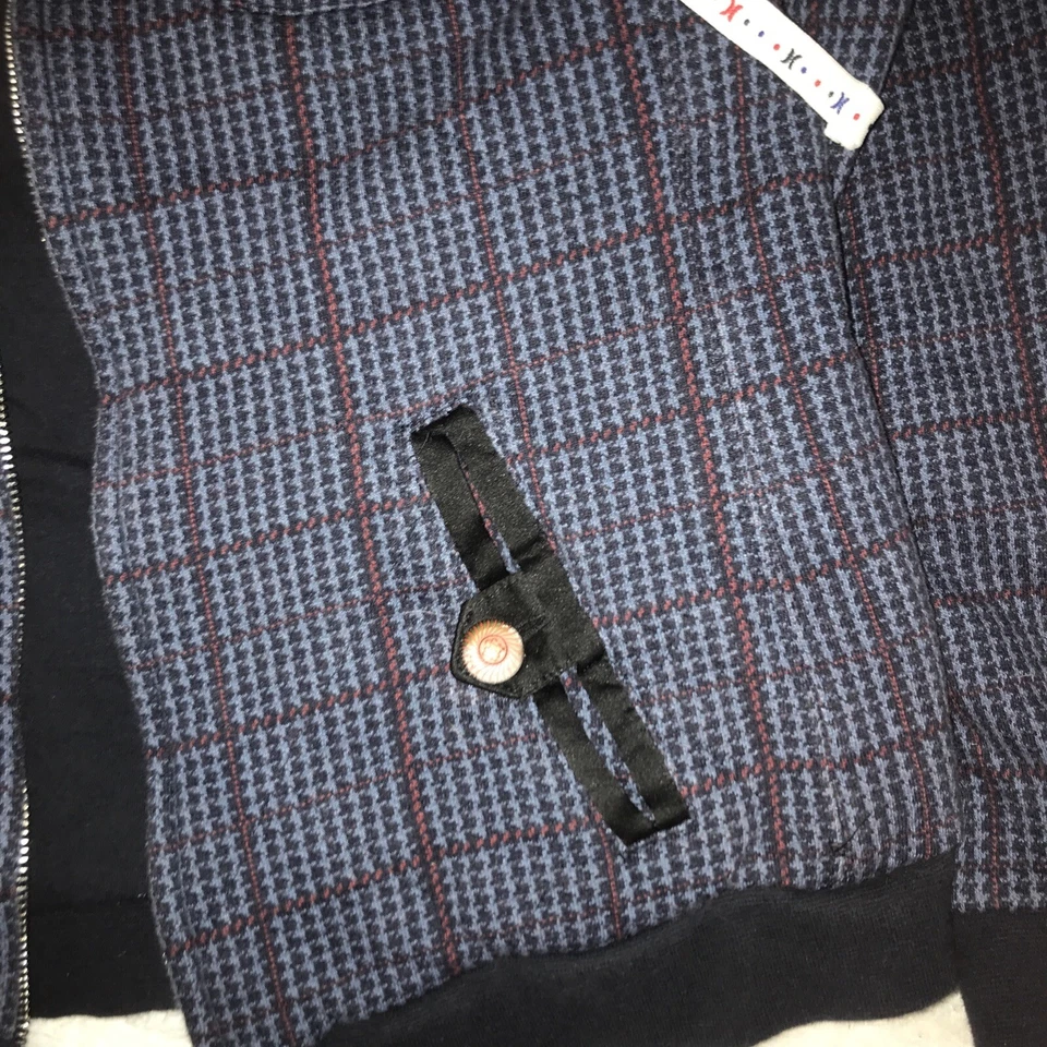 Y2k HURLEY Sudadera con Capucha Niños PESADA Mediana Cremallera Estampado Completo Sudadera con Capucha Tirar Foto 4 de 4