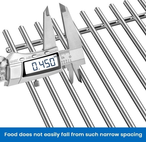 3 Stanbroil Stainless Steel Cooking Grates for Weber Summit 600 Series Summit... - Picture 4 of 7