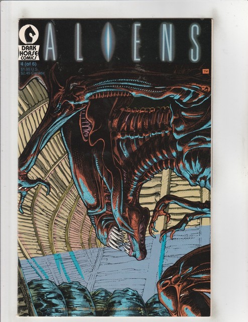 Aliens (1988) #4 VF/NM 9.0 1st Print Dark Horse Comics Newt,Hicks