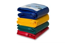 Chicago Canvas & Supply 18 oz Vinyl Coated Polyester Tarp (5 feet x 7 feet)