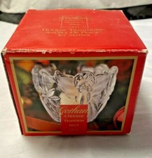 Gorham Angels of Peace Crystal Candle Votive ...