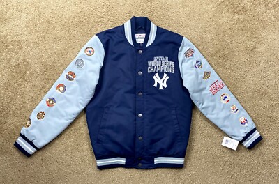 NEW YORK YANKEES 27 TIME WORLD SERIES CHAMPIONSHIP Polyester