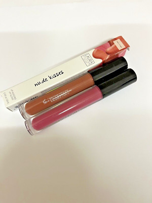 LAURA GELLER U LIPPENGLANZ SET ~ HELLBRAUNE LINIEN + PFINGSTROSENSCHMOLLBAUM ~ NEU