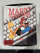 Vintage Mario Teaches Typing 1992 Interplay Retro PC Game IBM/Tandy