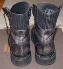 Trussardi distressed leather boots — photo 4