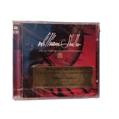 WILLIAM SHELLER - LIVE AU THEATRE DES CHAMPS ELYSEES NEW CD Sealed 2xCD L5