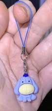 Eeyore From Winnie The Pooh Charm Purse Keychain  Zipper Pull Attachment 