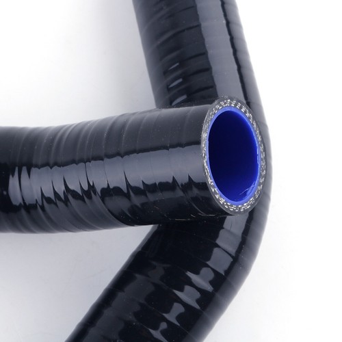 Black For 2004-2014 Nissan Titan Armada 5.6L Silicone Radiator WaterCoolant Hose - Picture 10 of 13
