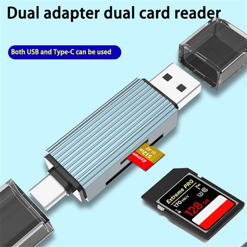 ⚡USB A USB C to TF SD Card Reader Writer OTG Adapter USB 3.0 Memory Card Reader⚡ - Picture 3 of 13