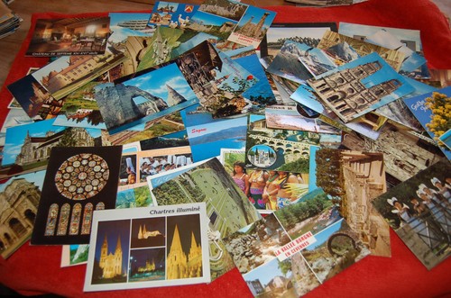 Lot De 180 Cartes Postales Vintage YZZT - Motifs Rétro (papillons, Journaux…), 8x5 Cm, Pour Déco, Scrapbooking, Invitations