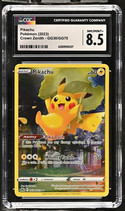 とし　ラッキー　ハクリュー　コダック ar　各10枚 Pikachu GG30/GG70 Crown Zenith: Galarian Gallery Holo for