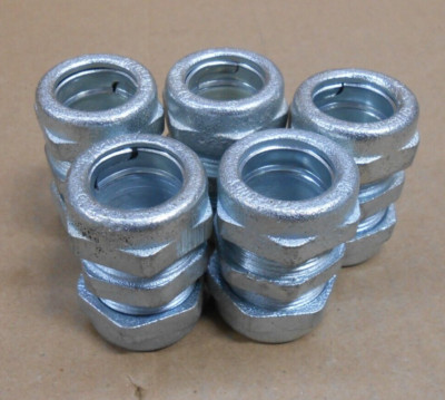 LOT OF 5 NEW O-Z GEDNEY 30-050 1/2'' RIGID COMPRESSION COUPLING THREADLESS CPR21